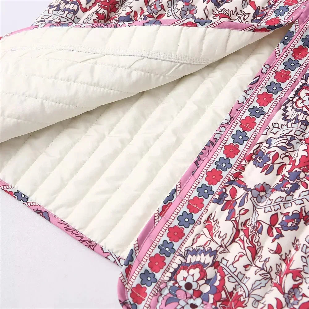 Gilet sans manches à fleurs - Ma boutique