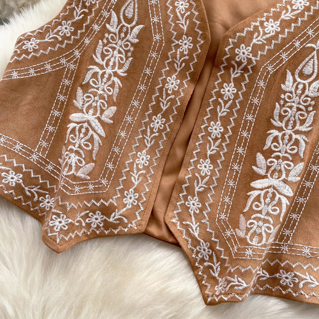 Gilet brodé coréen - Ma boutique