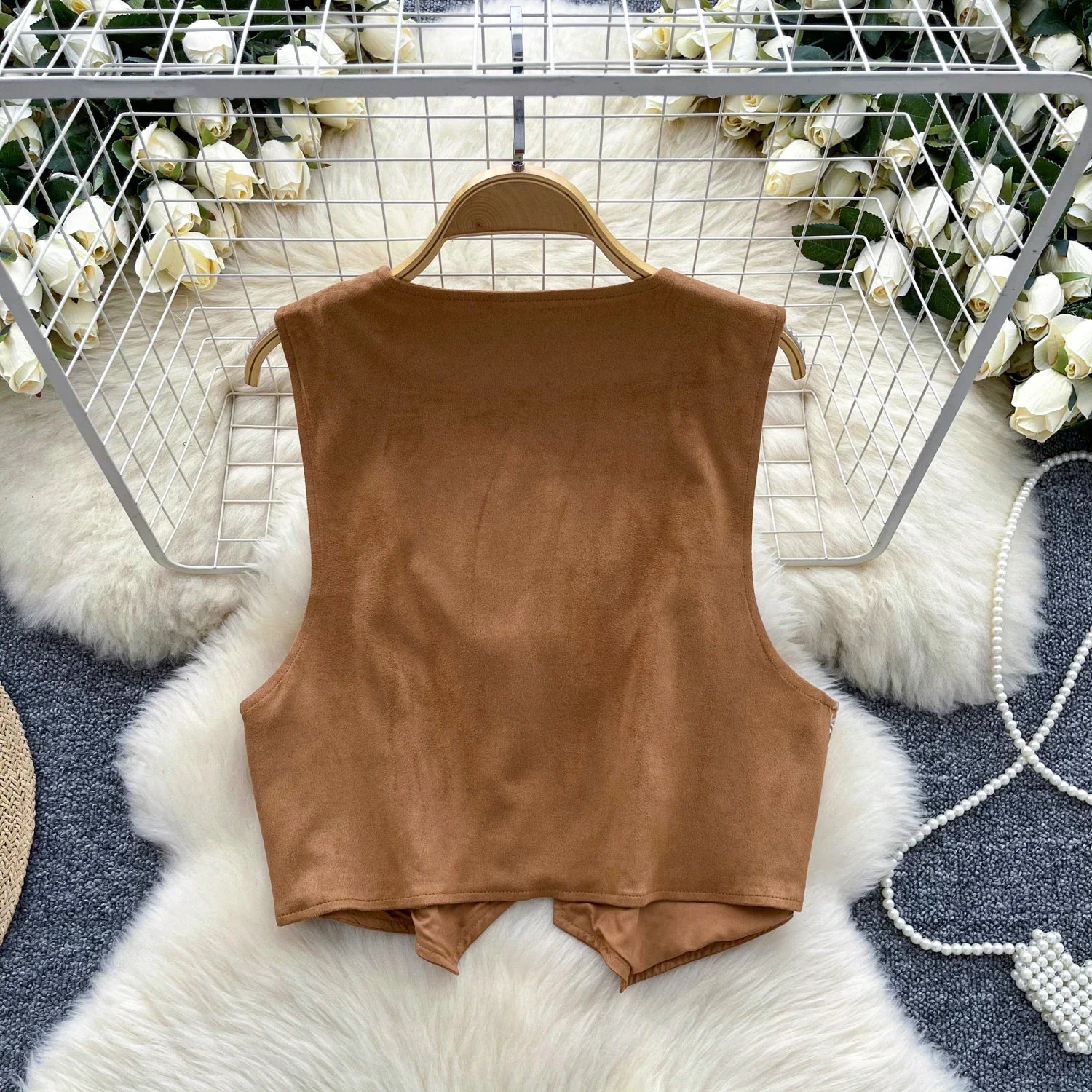 Gilet brodé coréen - Ma boutique
