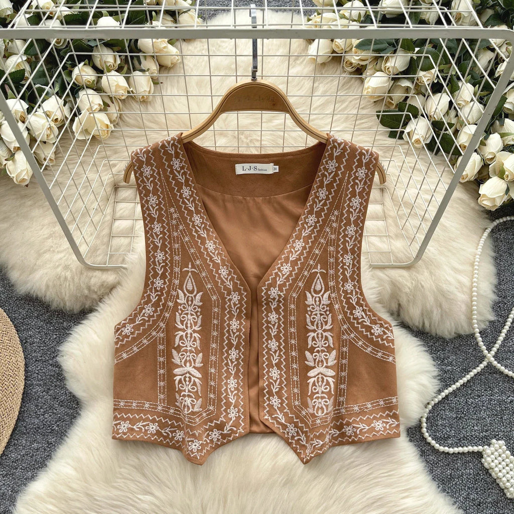 Gilet brodé coréen - Ma boutique